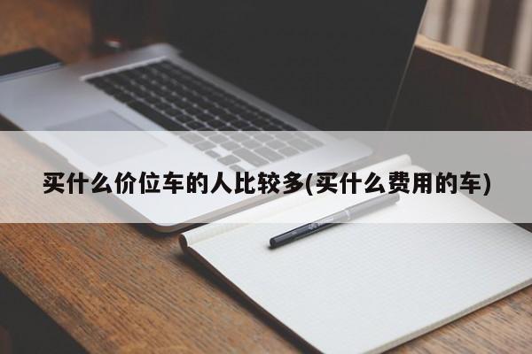 买什么价位车的人比较多(买什么费用的车)